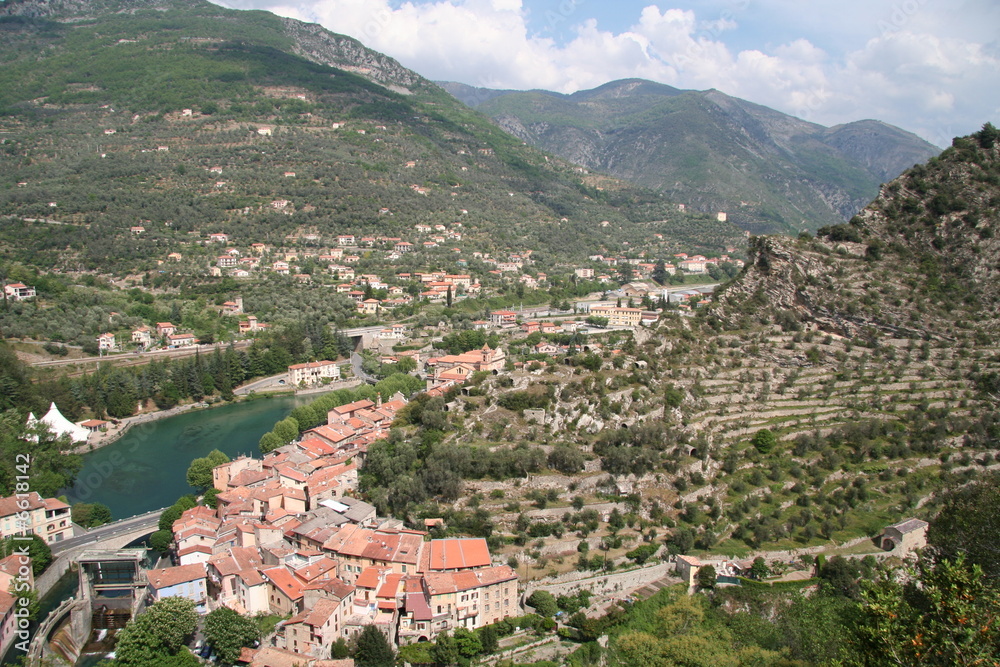 Le village de Breil sur Roya Le village de Breil sur Roya