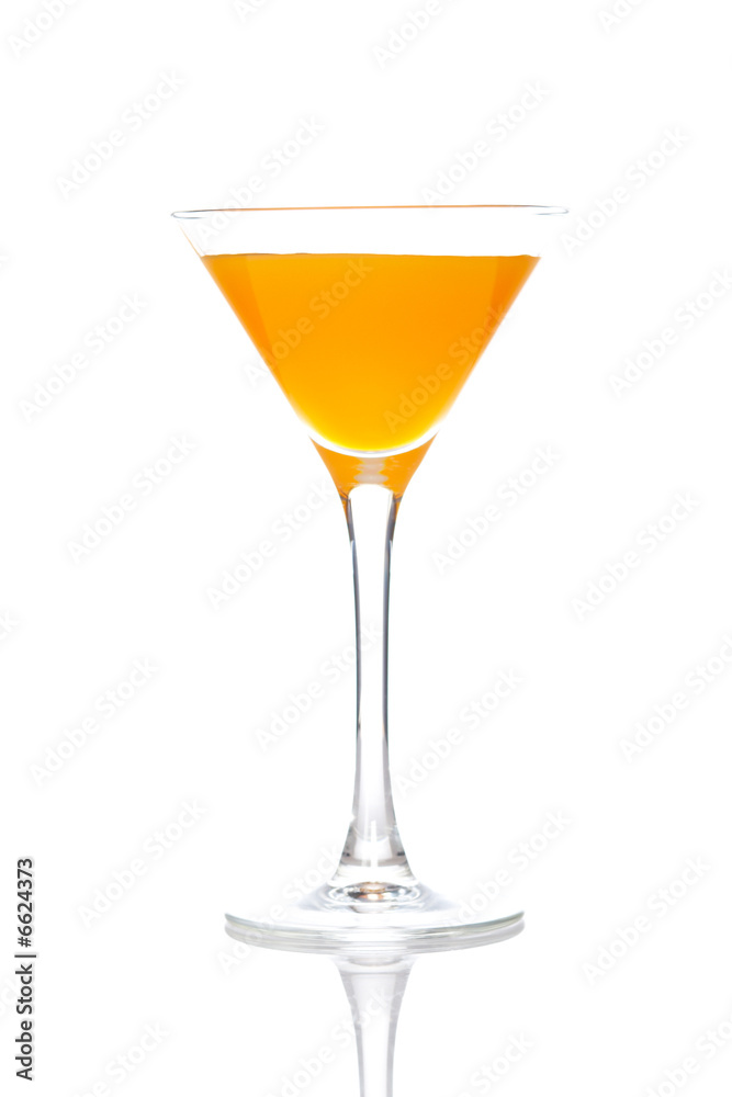 Peach cocktail