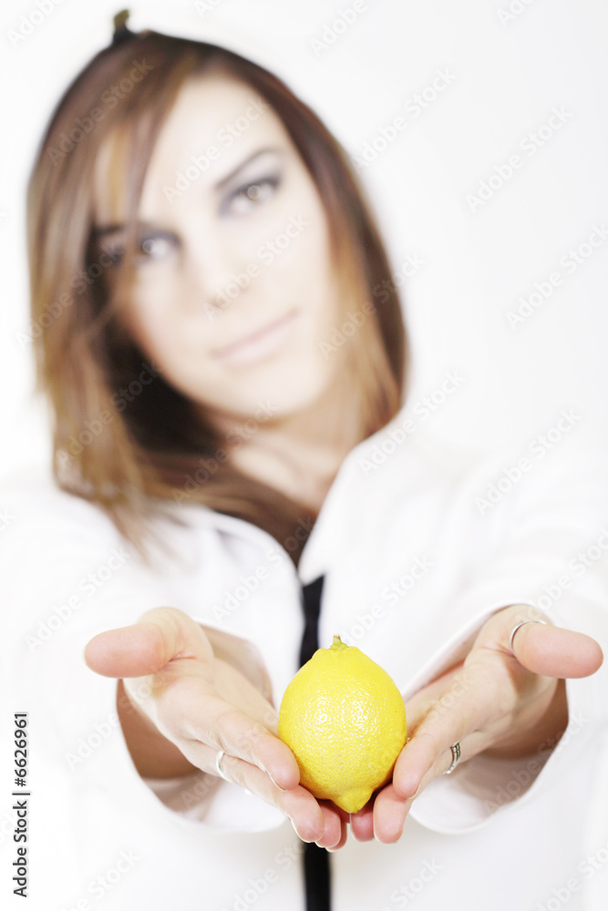 Woman and fruit Woman and fruit