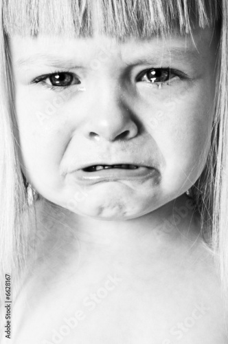 Crying Little Girl