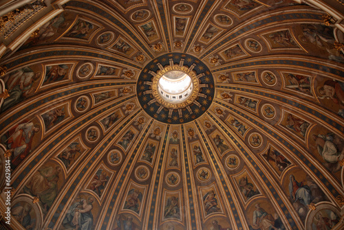 Vatican St. Peter Cathedral Detail