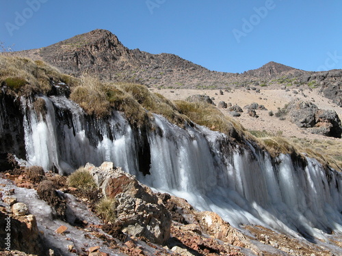 cascata ghiacciata - perù