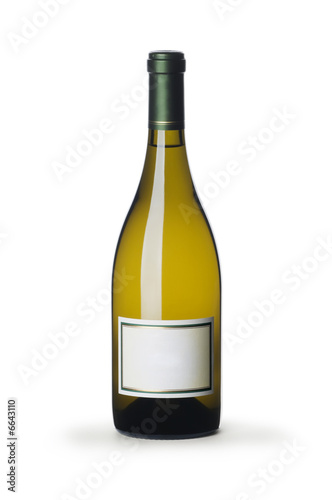 White wine bottle