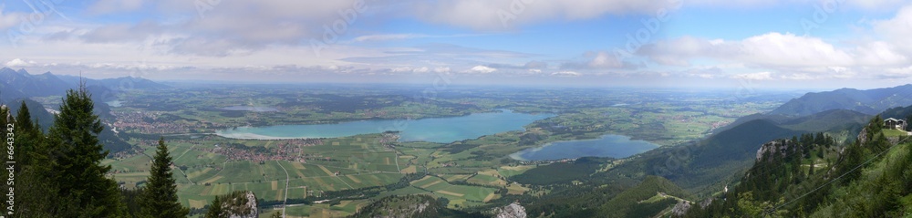 Obraz premium Seenlandschaft im Allgäu
