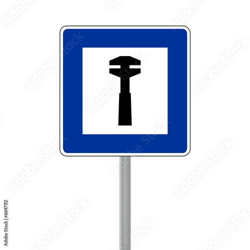 werkstatt verkehrszeichen