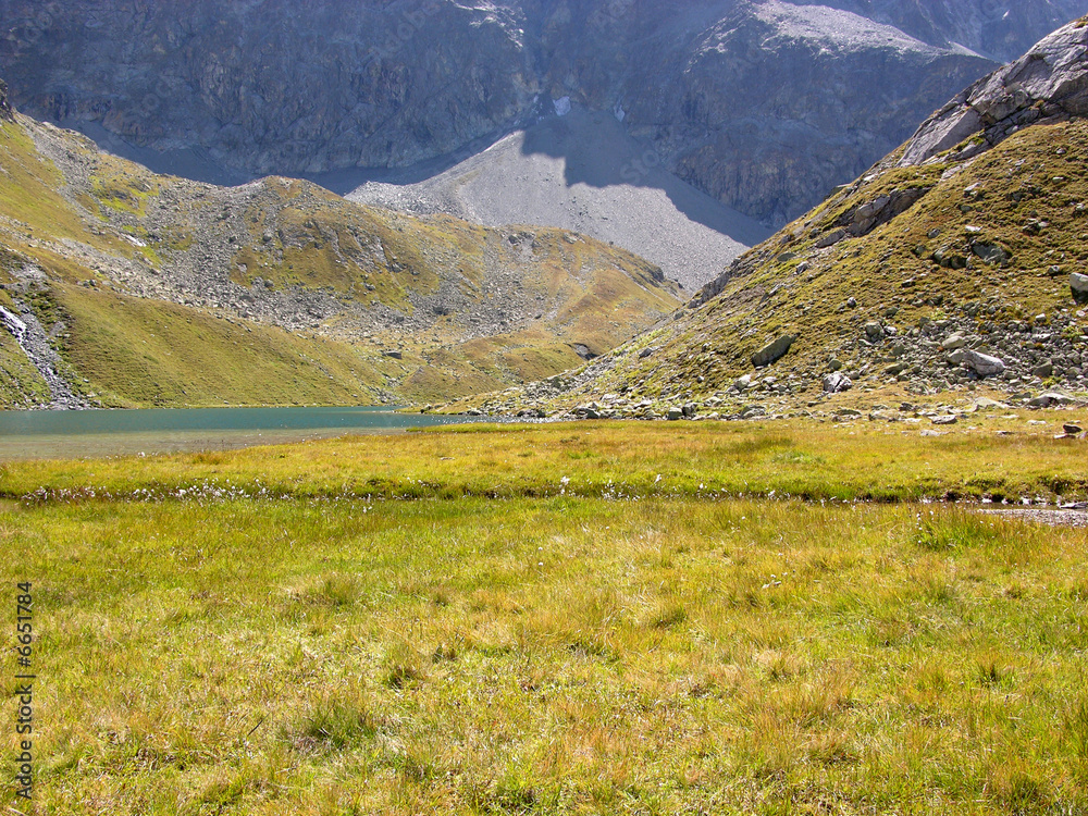 Fototapeta premium See am Julierpass