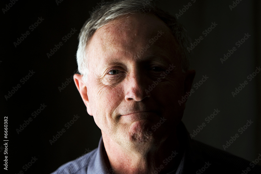 Obraz premium Friendly Old Man