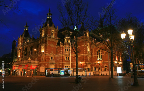 Fototapeta Naklejka Na Ścianę i Meble -  Street scene in Amsterdam
