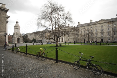 Dublin,Trinity College, Parliament Square 2 photo