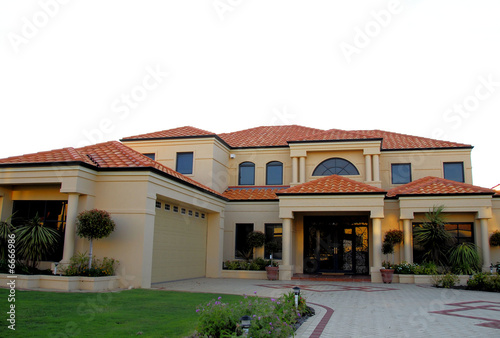 Obraz na płótnie Home Architecture style Australia w salonie
