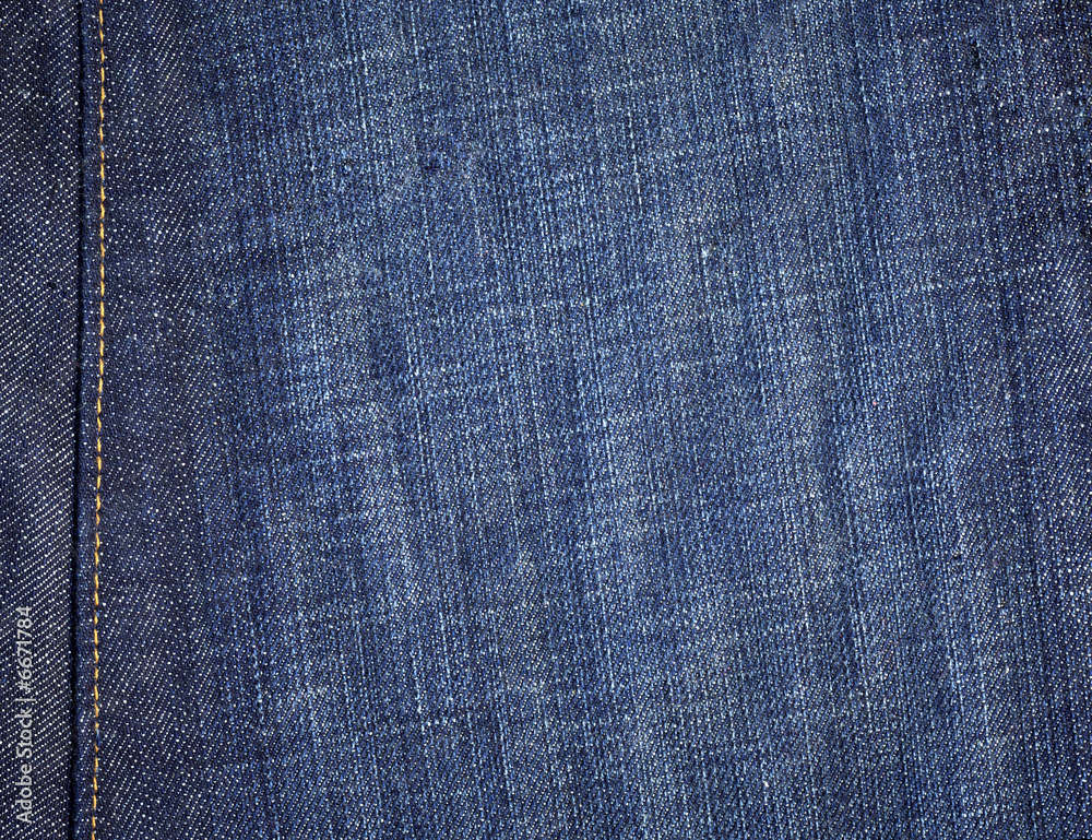 Denim Background with Seam Denim Background with Seam