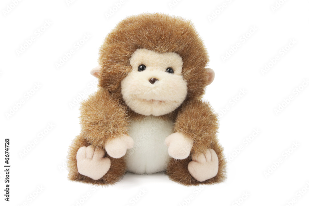 Obraz premium Soft Toy Baby Monkey