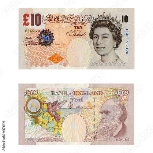 Money / Ten Pounds / 10 GBP photo