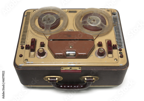 Old tape-recorder