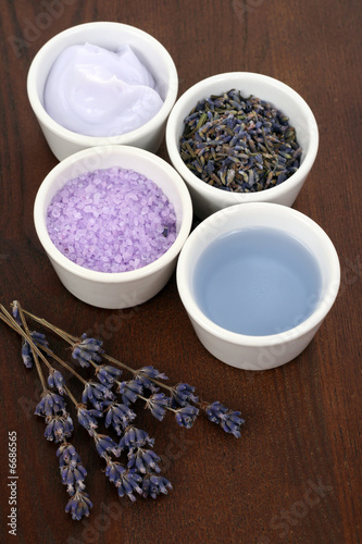 aromatic lavender bath