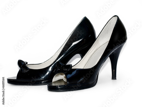 Ladies Sexy Black High Heel Shoe