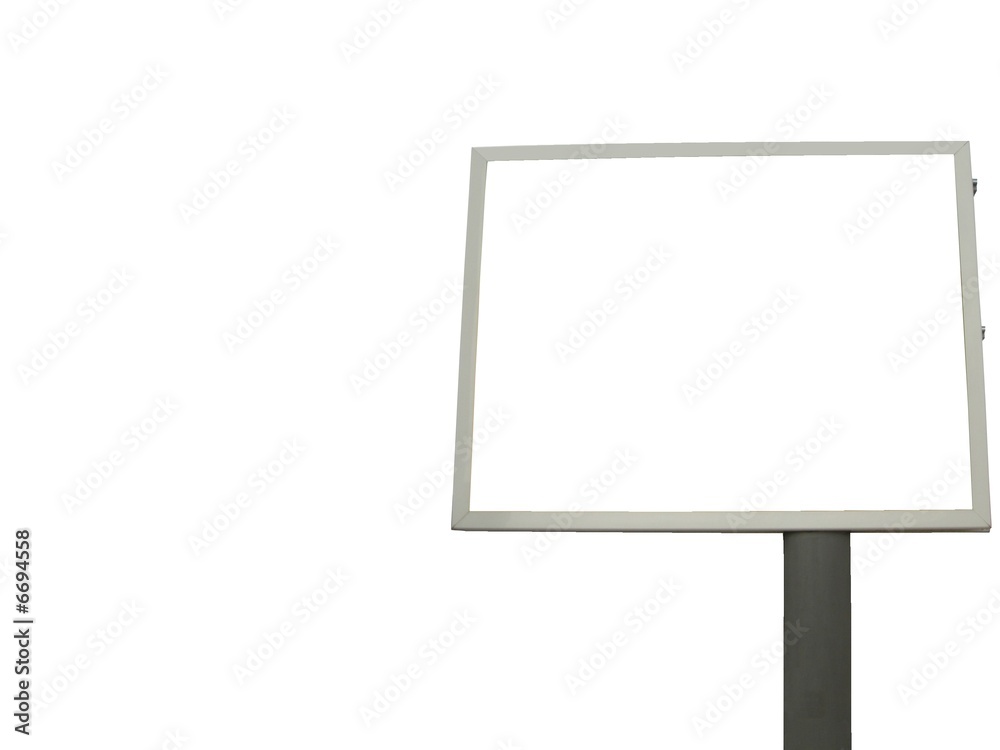 Fototapeta premium Panneau pour affichage publicitaire
