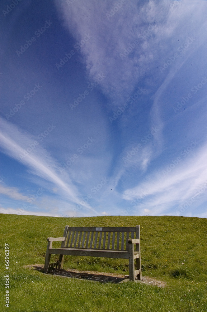 Fototapeta premium Empty Bench