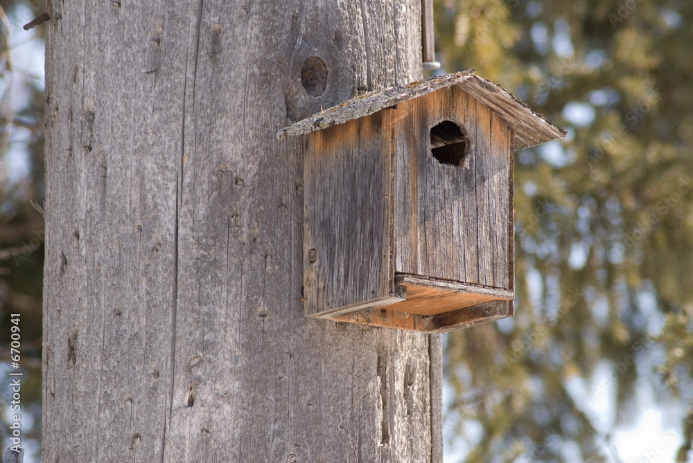 Wooden Birdhouse