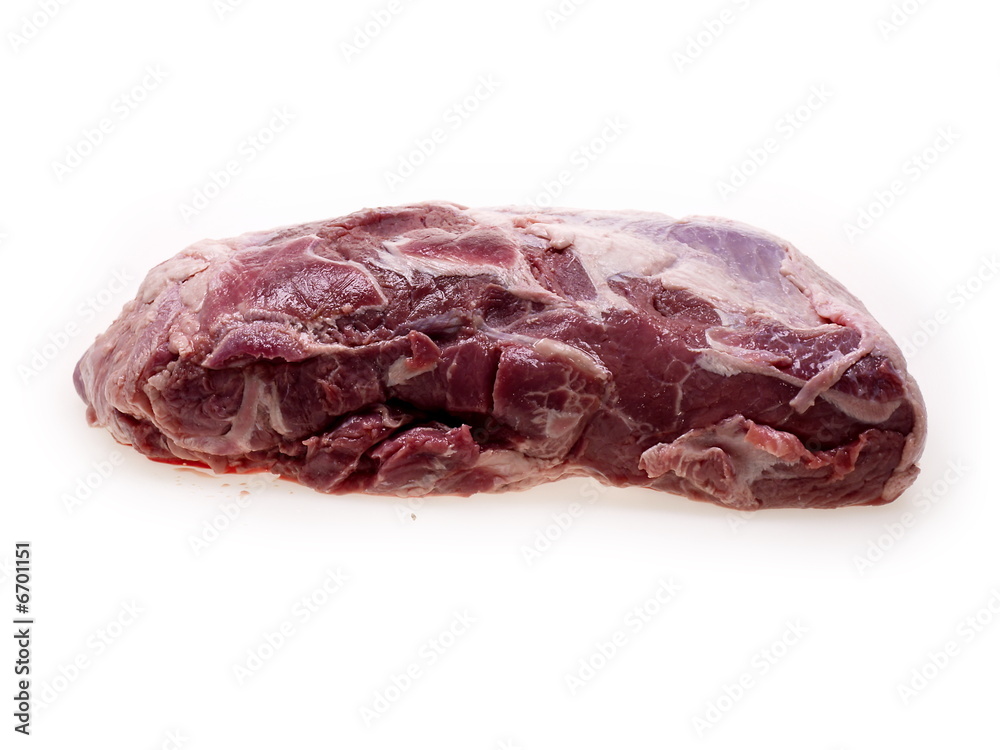 Obraz premium kalbsoberschale rohfleisch