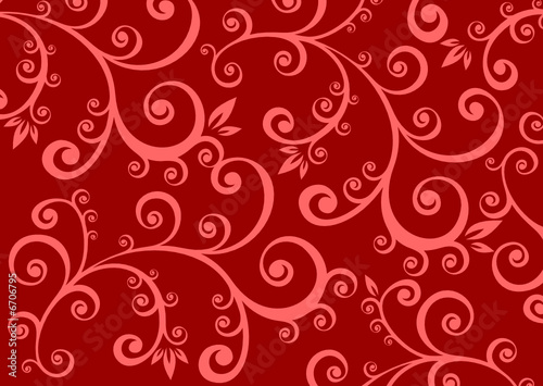red curls background