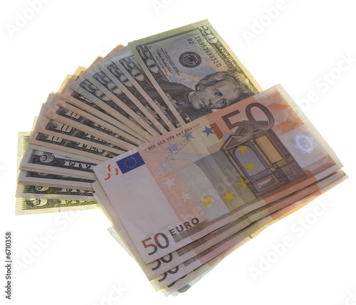 dollar / euro photo