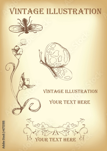 vinatge background