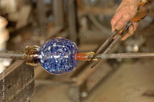 glass blowing
