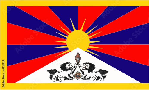 drapeau tibétain