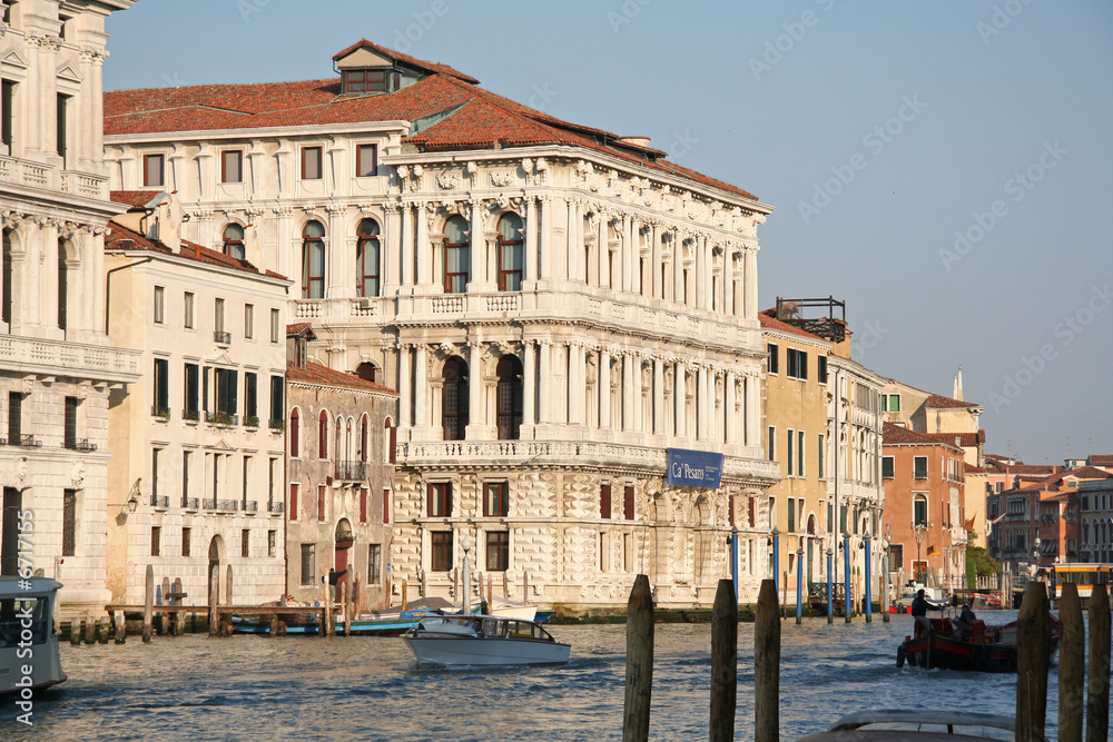 Palais sur le grand canal de Venise