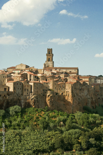Pitigliano in der Maremma, Toscana