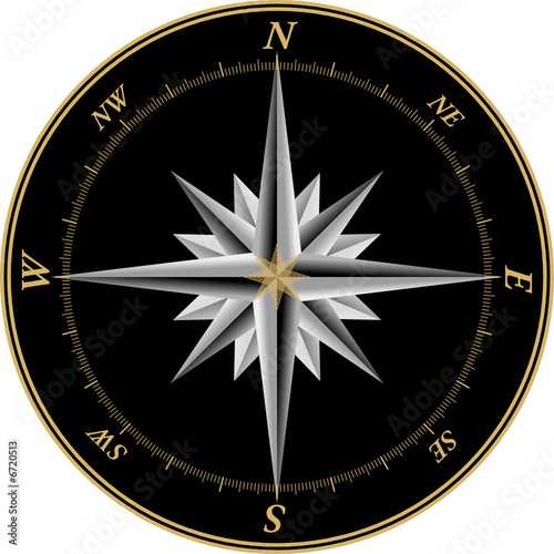 Compass illustration
