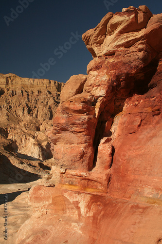 Coloured Canyon on Sinai, Egypt