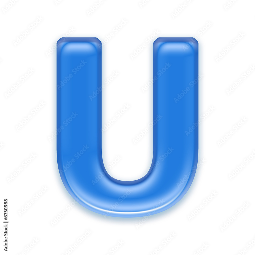 Aqua letters Aqua letters