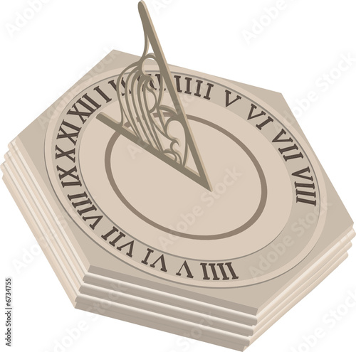 sundial illustration