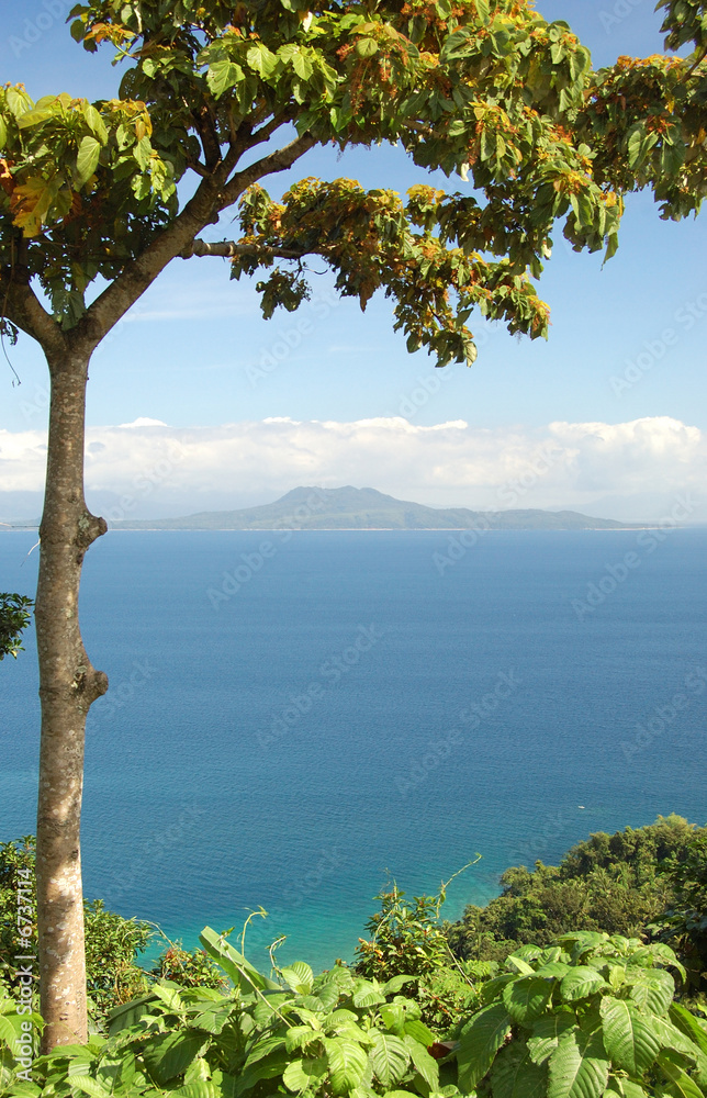 Sea View from Mountains in Mindoro