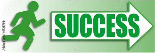 SuccessWomanRunning