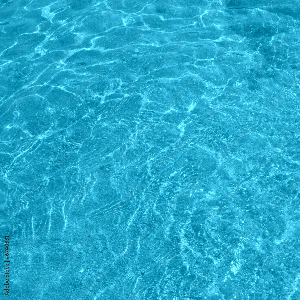Blue water reflections sea swimming pool waves