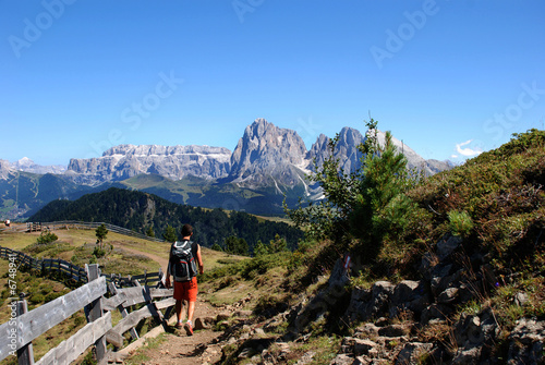 Seiser Alm - Sella / Langkofel / Plattkofel Dolomiten Südtirol