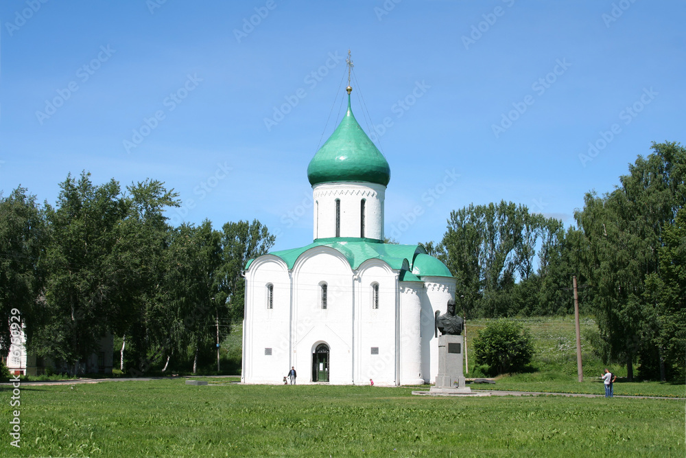 Russian orthodox church 12th century in Russia