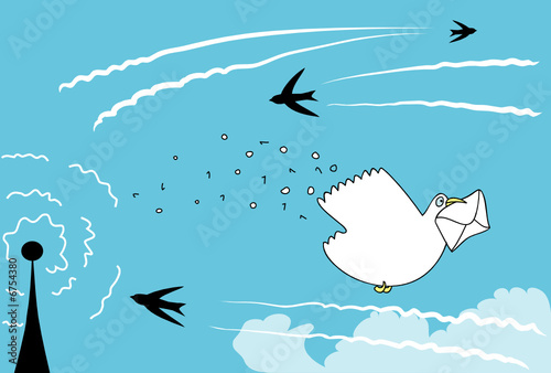 carrier-pigeon