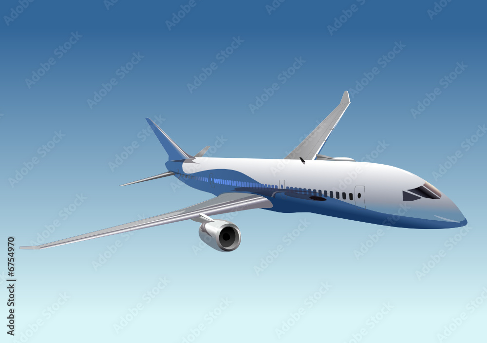 Obraz premium wektor wymarzony liniowiec