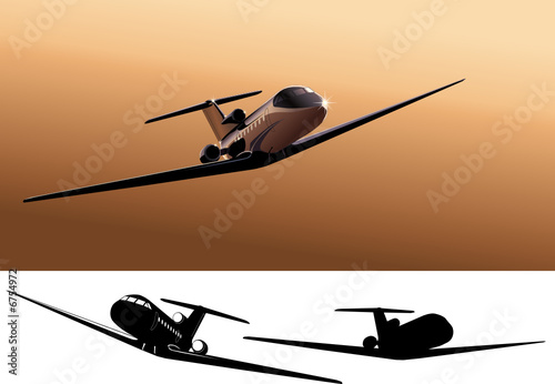 Vector light commercial jet