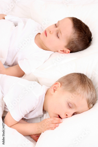sleeping children