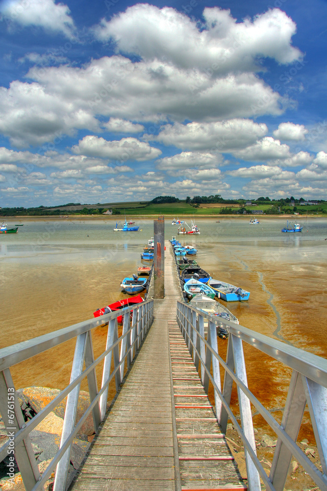 Obraz premium Bootssteg