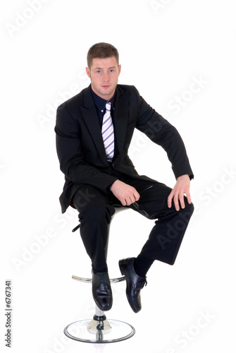 Pensive businessman