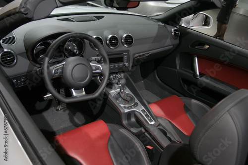 Sport car interior