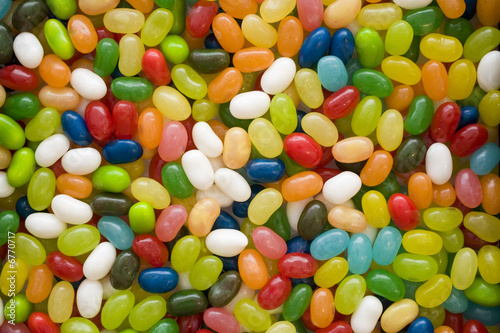 Sugar coated jelly beans