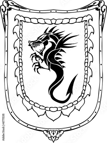 abstract shield