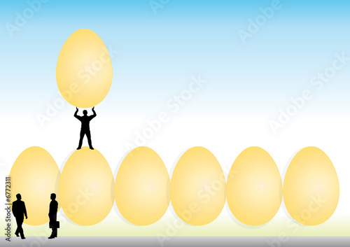 Business egg 